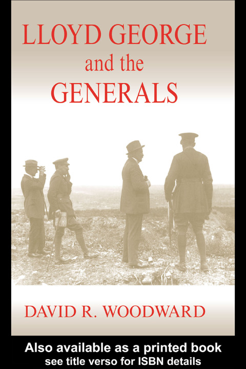 Cover image for book Lloyd George and the Generals