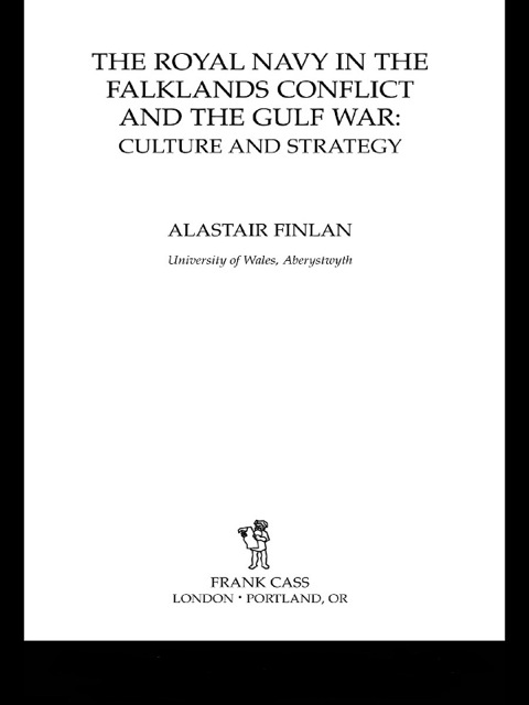 Cover image for book The Royal Navy in the Falklands Conflict and the Gulf War