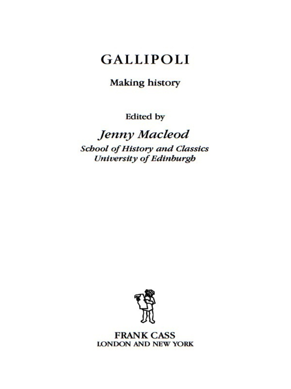 Gallipoli - 1st Edition (eBook Rental)