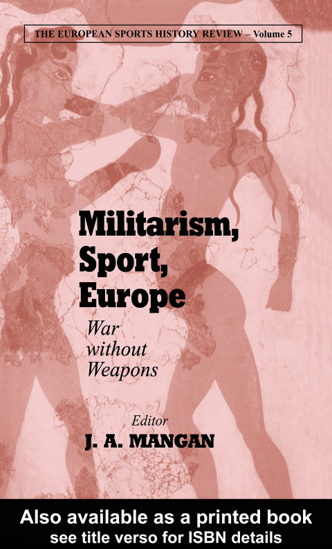 Cover image for book Militarism, Sport, Europe