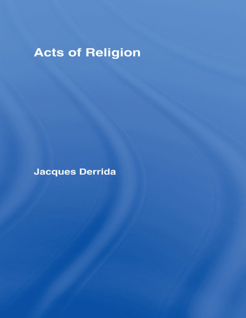 Cover image for book Acts of Religion