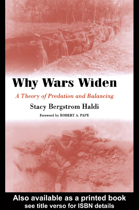Cover image for book Why Wars Widen