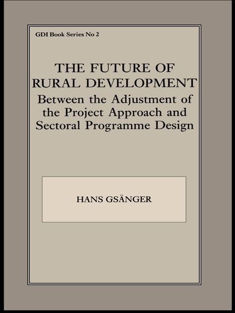 Cover image for book The Future of Rural Development