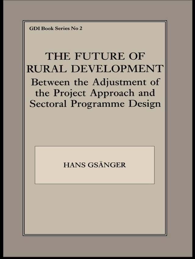 The Future of Rural Development