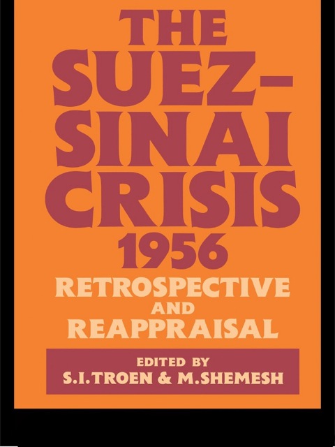 Cover image for book The Suez-Sinai Crisis