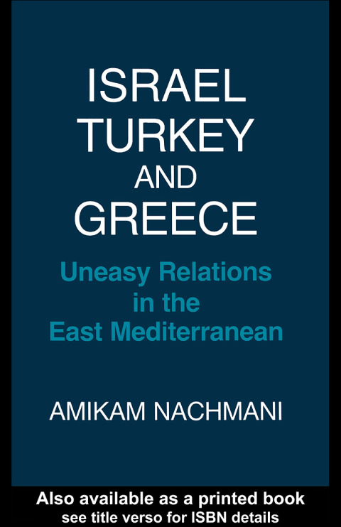 Cover image for book Israel, Turkey and Greece