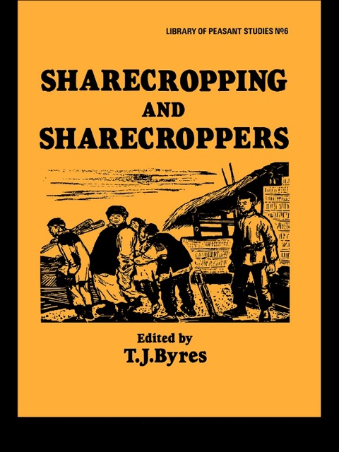 Cover image for book Sharecropping and Sharecroppers