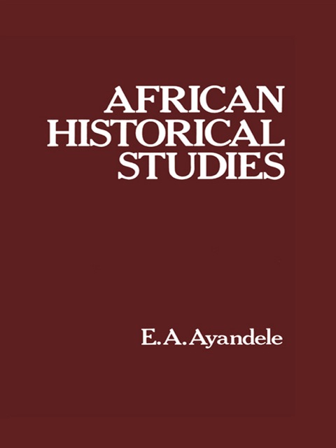 Cover image for book African Historical Studies