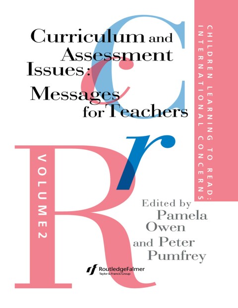 Cover image for book Children Learning To Read: International Concerns
