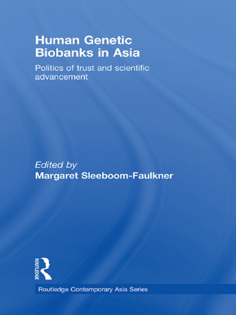 Cover image for book Human Genetic Biobanks in Asia