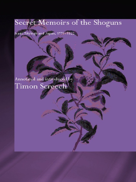 Cover image for book Secret Memoirs of the Shoguns