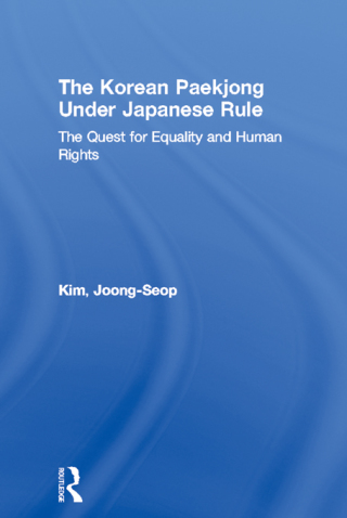 The Korean Paekjong Under Japanese Rule