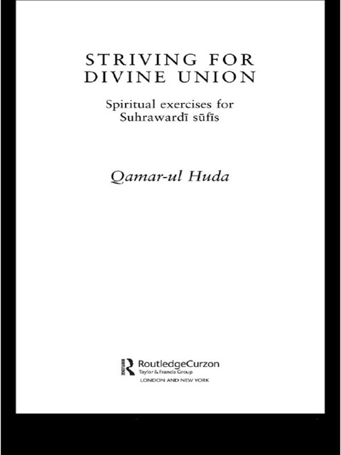 Cover image for book Striving for Divine Union