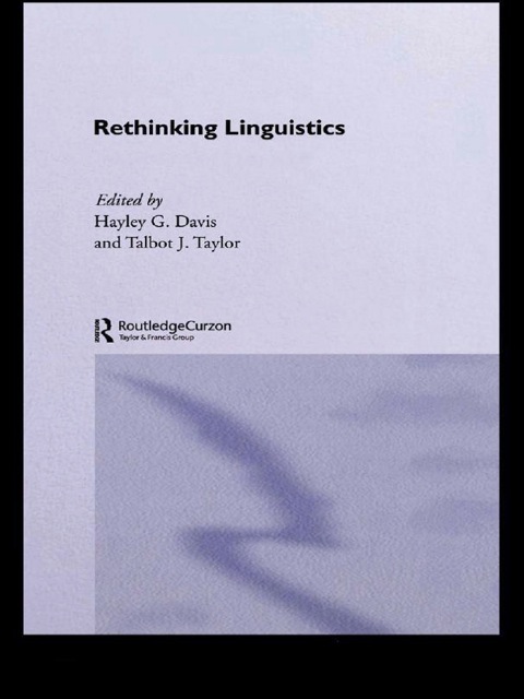 Cover image for book Rethinking Linguistics