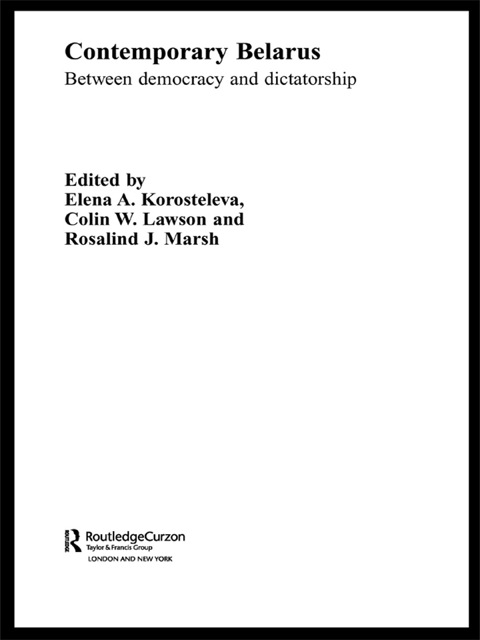 Cover image for book Contemporary Belarus