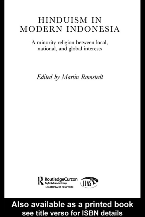 Cover image for book Hinduism in Modern Indonesia