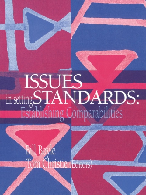 Cover image for book Issues In Setting Standards