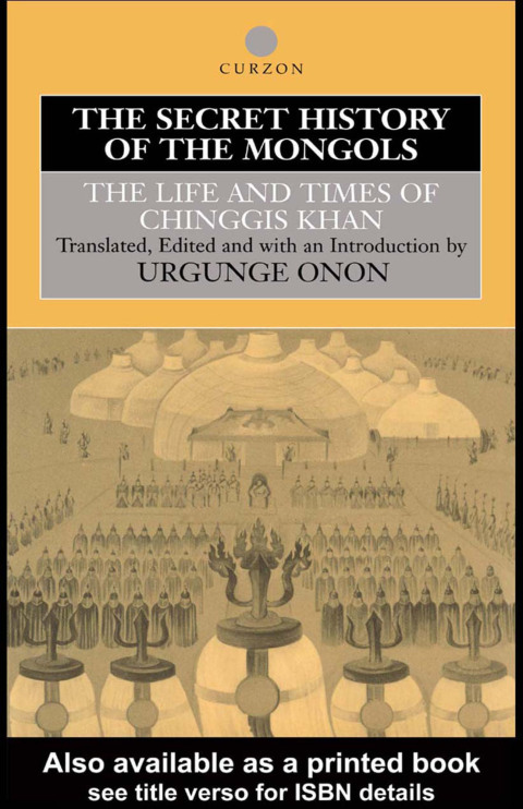 Cover image for book The Secret History of the Mongols