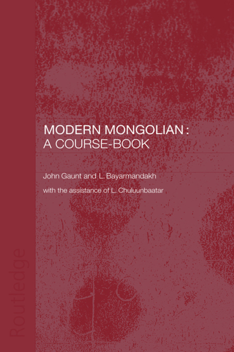 Cover image for book Modern Mongolian: A Course-Book