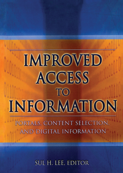 Cover image for book Improved Access to Information