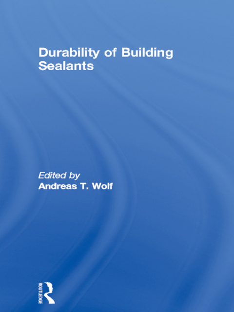 Cover image for book Durability of Building Sealants