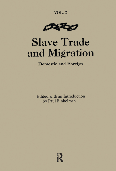 Cover image for book The Slave Trade & Migration