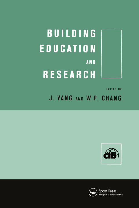 Cover image for book Building Education and Research