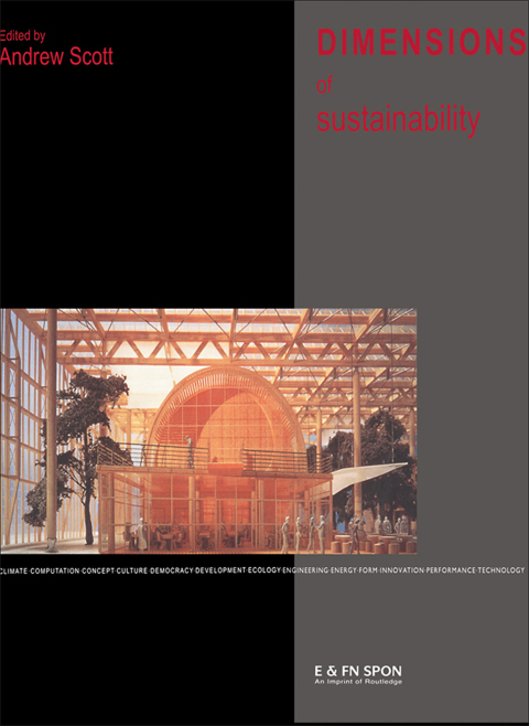Cover image for book Dimensions of Sustainability