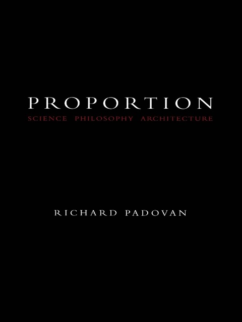 Cover image for book Proportion