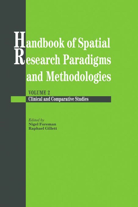 Cover image for book Handbook Of Spatial Research Paradigms And Methodologies