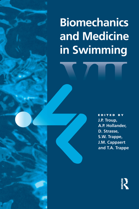 Cover image for book Biomechanics and Medicine in Swimming VII