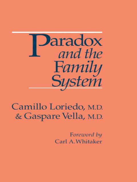 Cover image for book Paradox And The Family System