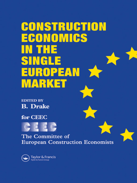 Cover image for book Construction Economics in the Single European Market