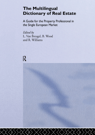 The Multilingual Dictionary of Real Estate