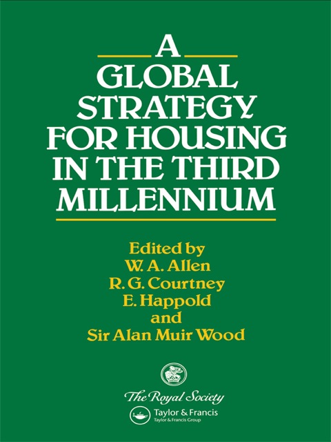 Cover image for book A Global Strategy for Housing in the Third Millennium