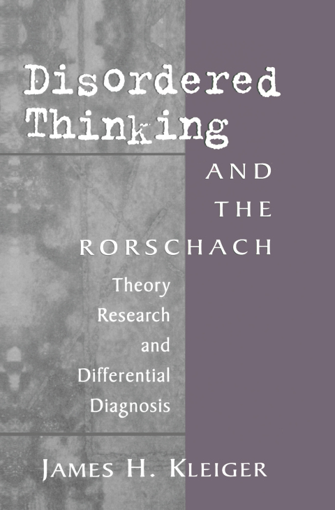 Cover image for book Disordered Thinking and the Rorschach