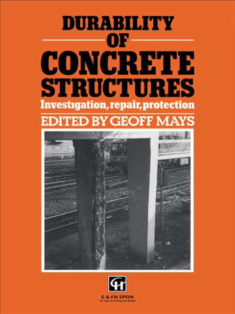 Cover image for book Durability of Concrete Structures