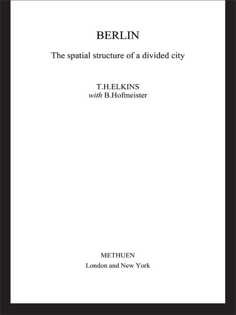 Cover image for book Berlin