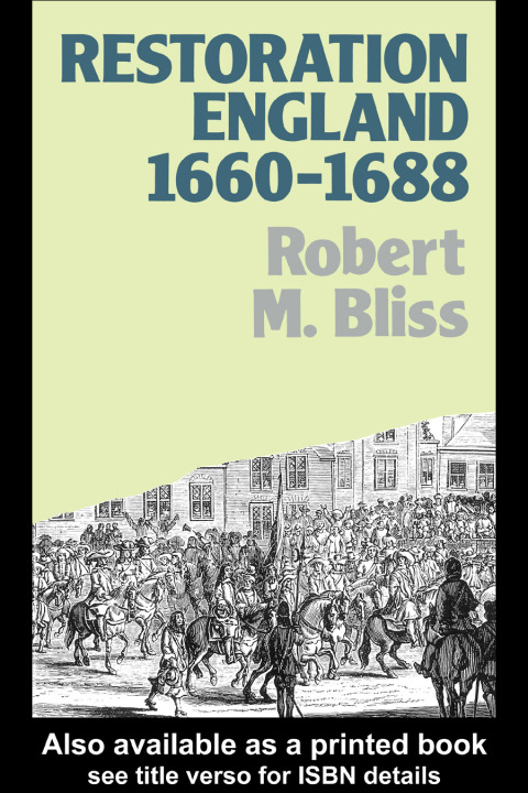 Cover image for book Restoration England