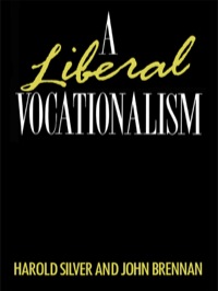 Cover image: A Liberal Vocationalism 1st edition 9780367088064