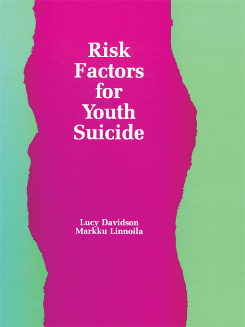 Cover image for book Risk Factors for Youth Suicide