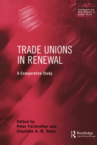 Cover image: Trade Unions in Renewal 1st edition 9780826454379