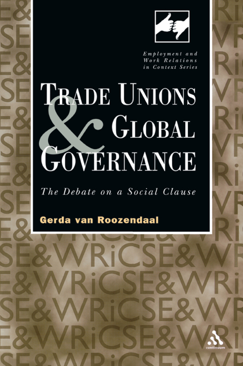 Cover image for book Trade Unions and Global Governance