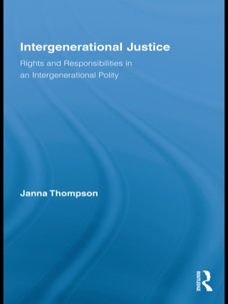 Intergenerational Justice