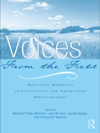 صورة الغلاف: Voices from the Field 1st edition 9780415995740