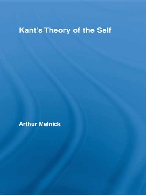 Cover image for book Kant's Theory of the Self