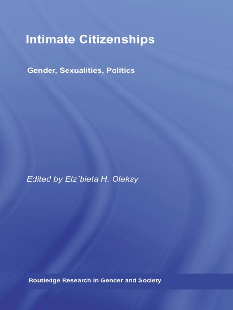Cover image for book Intimate Citizenships