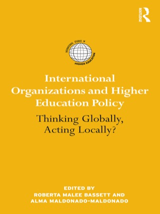 International Organizations and Higher Education Policy