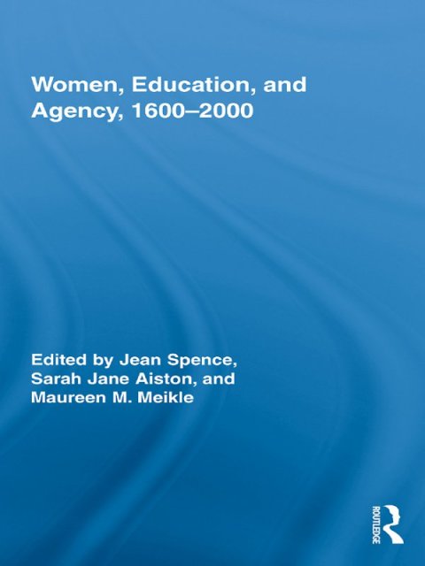Cover image for book Women, Education, and Agency, 1600–2000