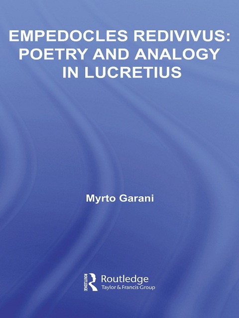 Cover image for book Empedocles Redivivus